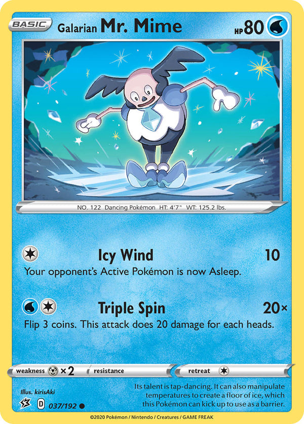 Galarian Mr. Mime Rebel Clash SET-037