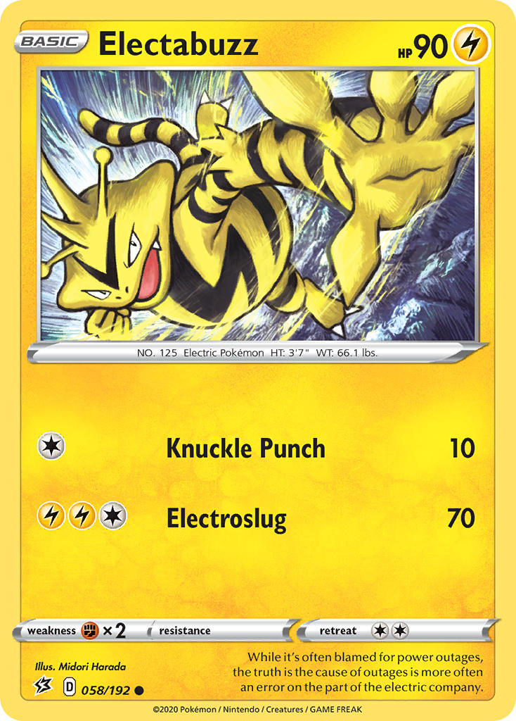Electabuzz Rebel Clash SET-058