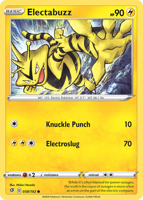 Electabuzz Rebel Clash SET-058
