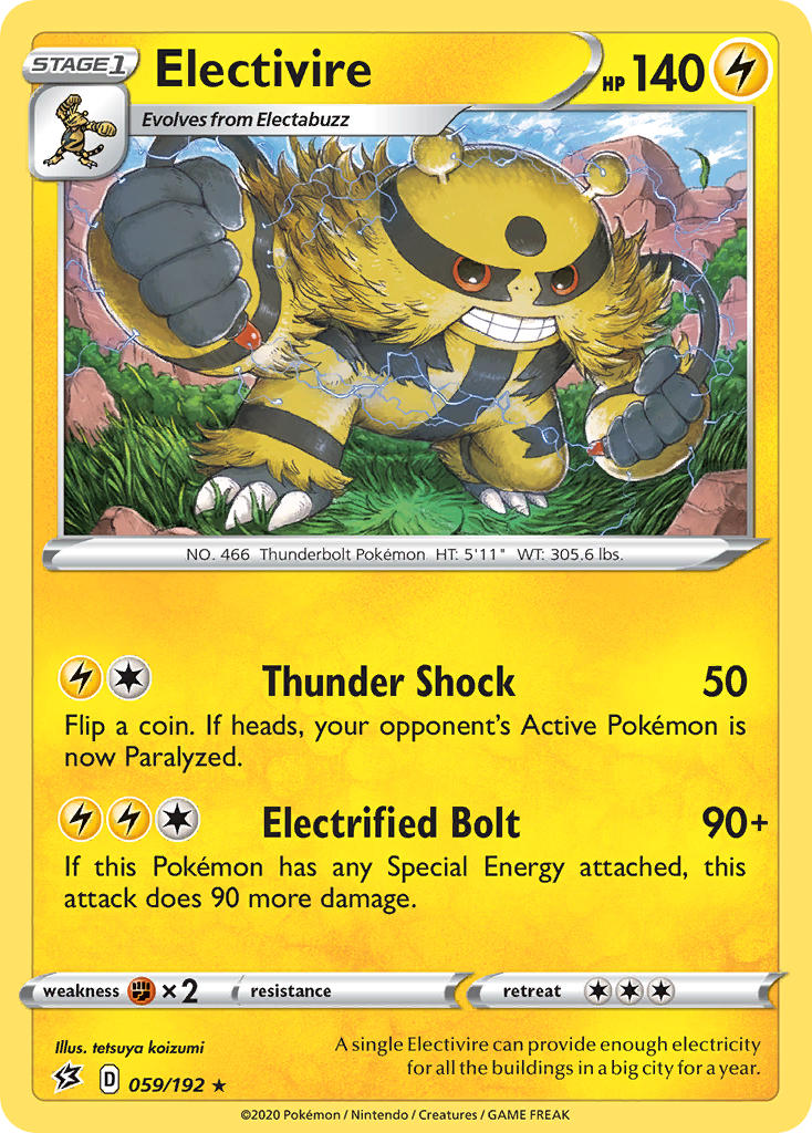 Electivire Rebel Clash SET-059