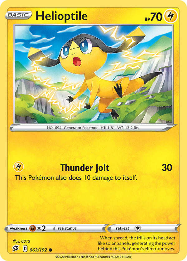 Helioptile Rebel Clash SET-063
