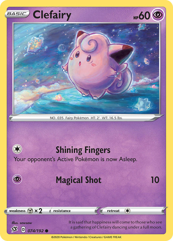 Clefairy Rebel Clash SET-074