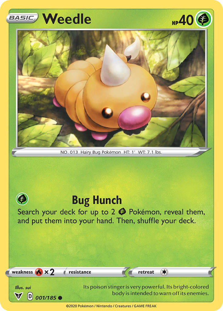 Weedle Vivid Voltage SET-001