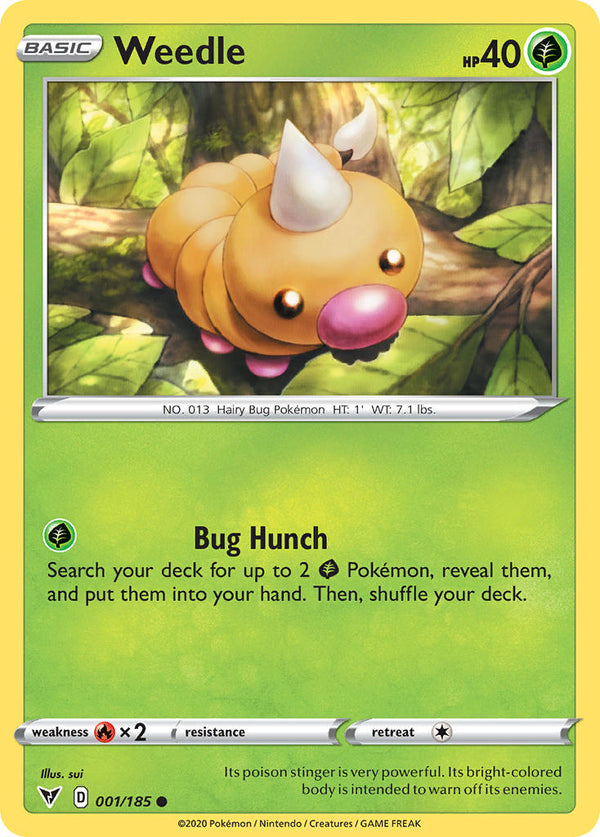 Weedle Vivid Voltage SET-001