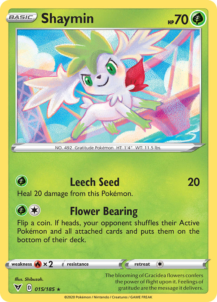 Shaymin Vivid Voltage SET-015