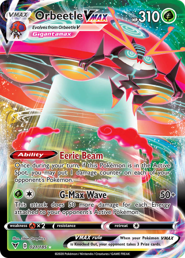 Orbeetle VMAX Vivid Voltage SET-021