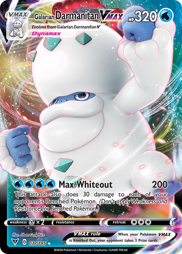 Galarian Darmanitan VMAX Vivid Voltage SET-037