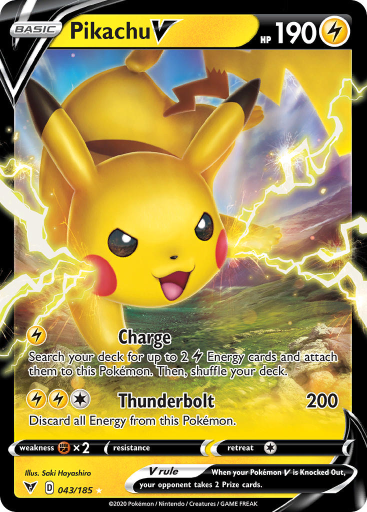 Pikachu V Vivid Voltage SET-043