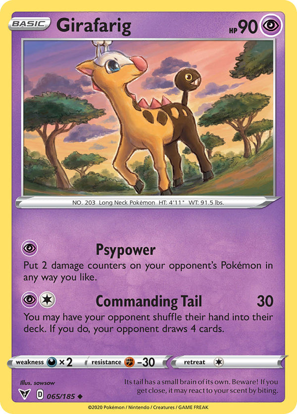 Girafarig Vivid Voltage SET-065