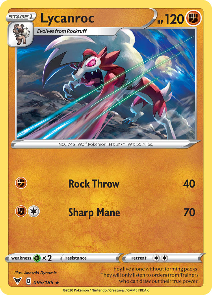 Lycanroc Vivid Voltage SET-095