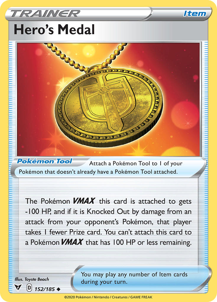 Hero’s Medal Vivid Voltage SET-152