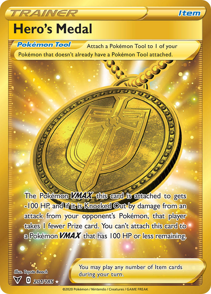 Hero’s Medal Vivid Voltage SET-201
