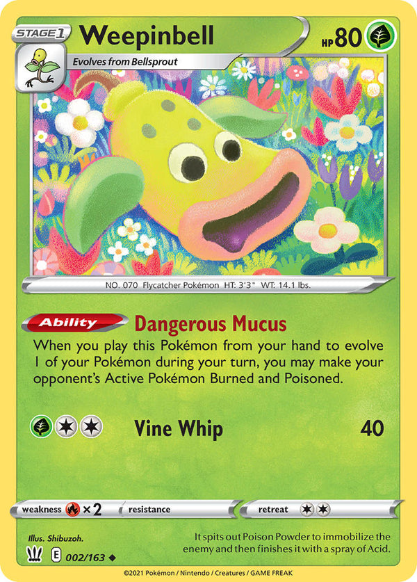 Weepinbell Battle Styles SET-002