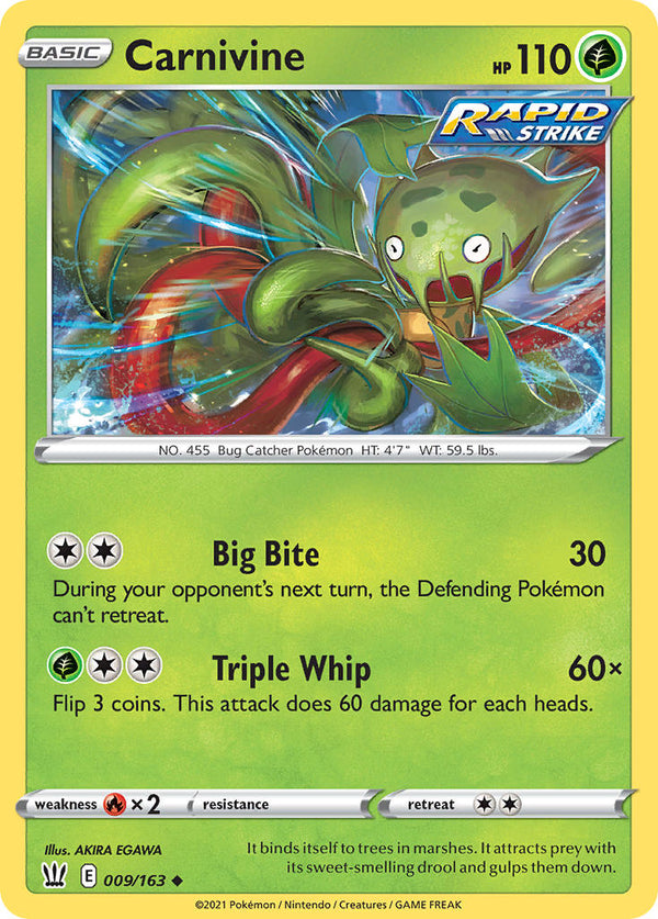 Carnivine Battle Styles SET-009
