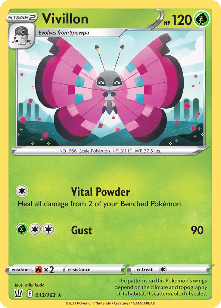 Vivillon Battle Styles SET-013