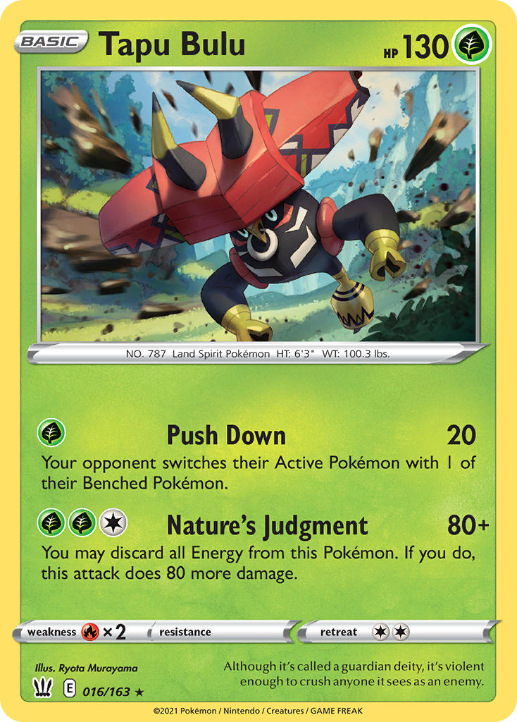 Tapu Bulu Battle Styles SET-016
