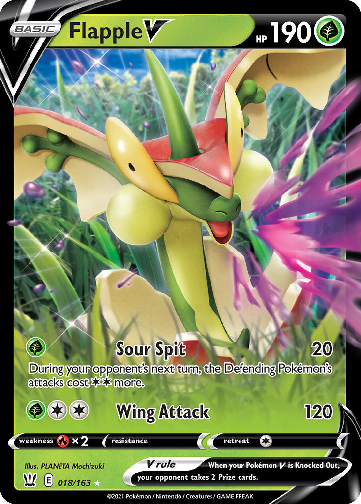Flapple V Battle Styles SET-018