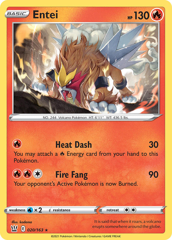Entei Battle Styles SET-020