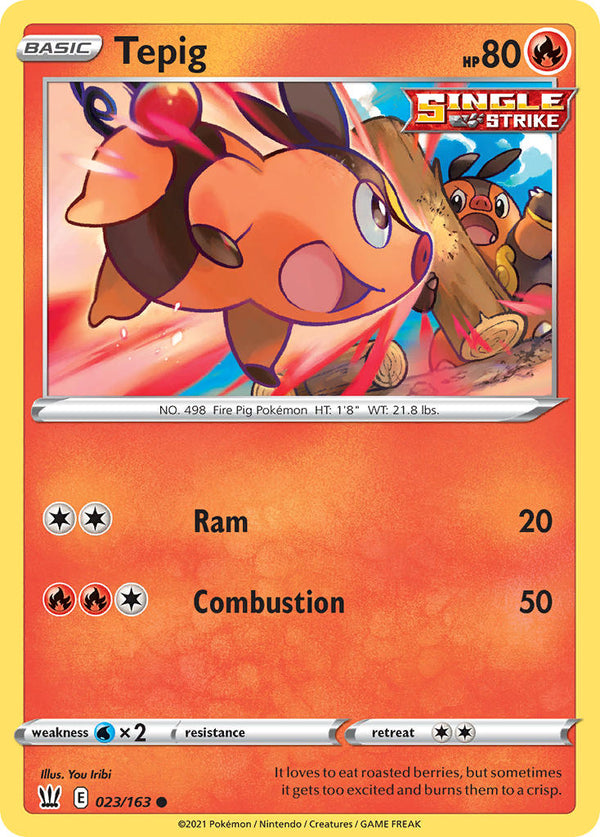 Tepig Battle Styles SET-023