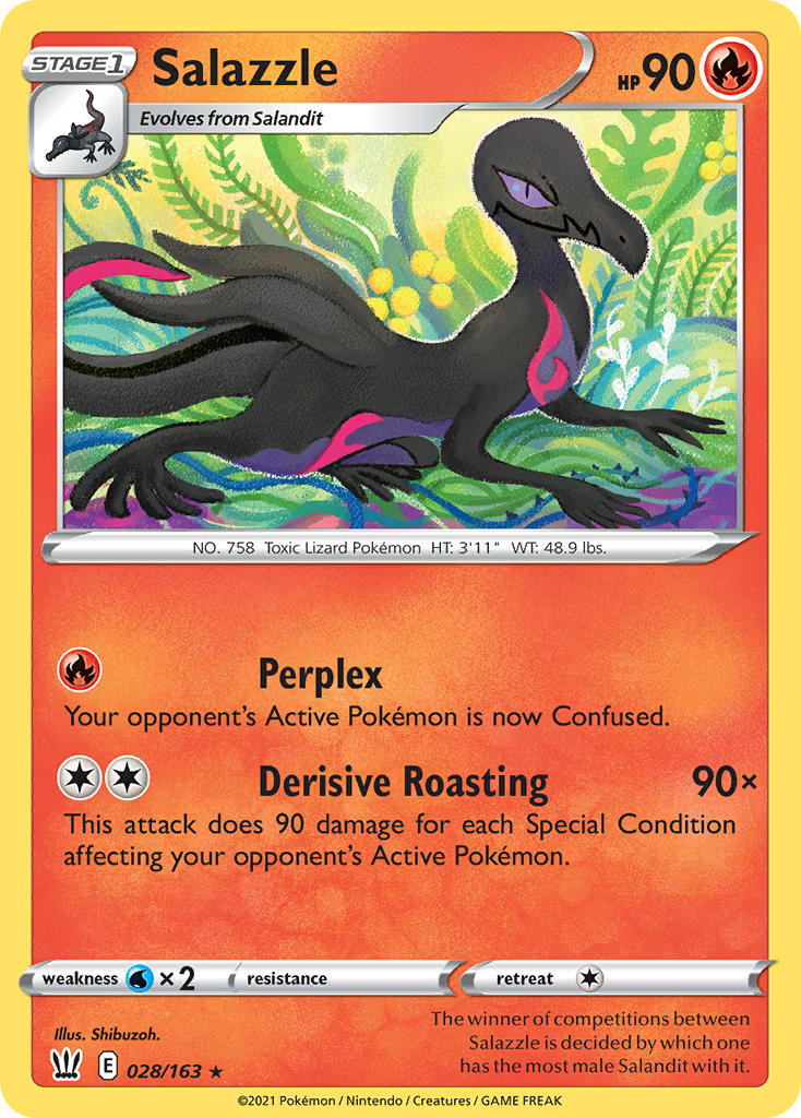 Salazzle Battle Styles SET-028