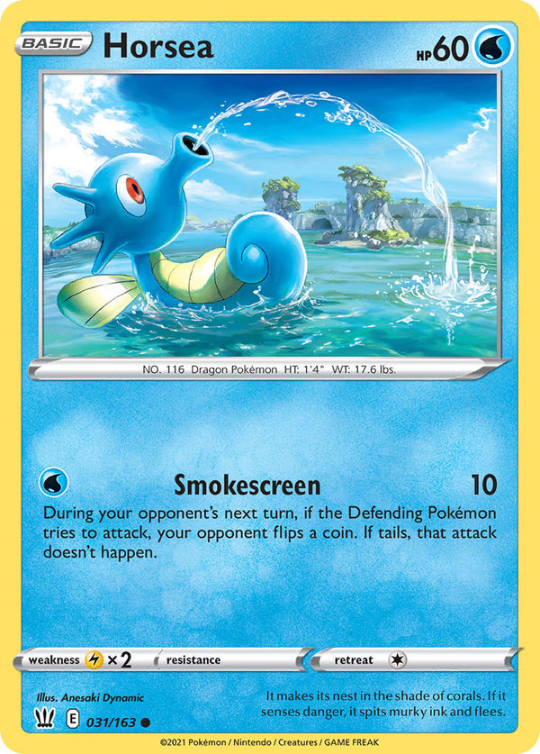 Horsea Battle Styles SET-031