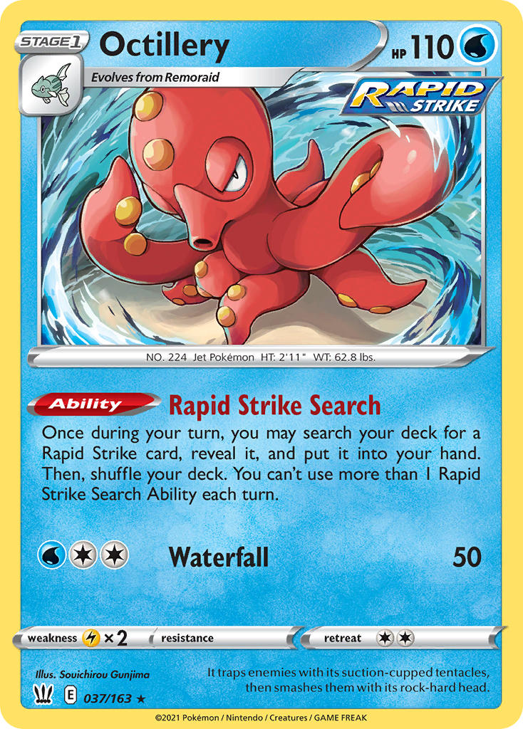 Octillery Battle Styles SET-037