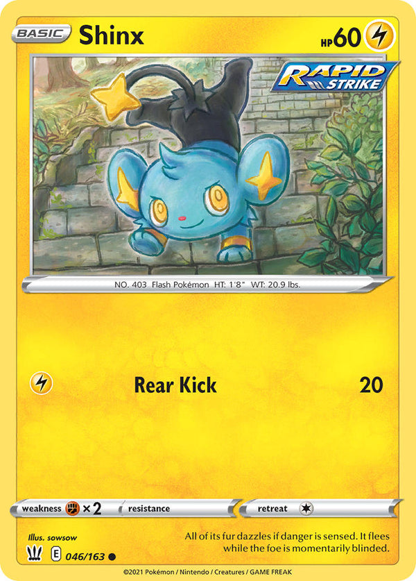 Shinx Battle Styles SET-046