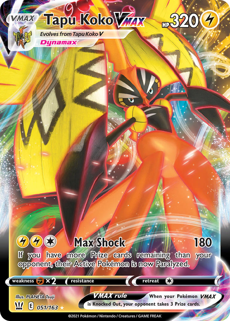 Tapu Koko VMAX Battle Styles SET-051