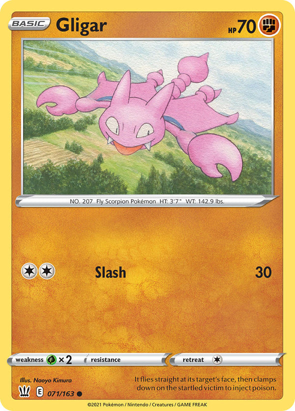 Gligar Battle Styles SET-071