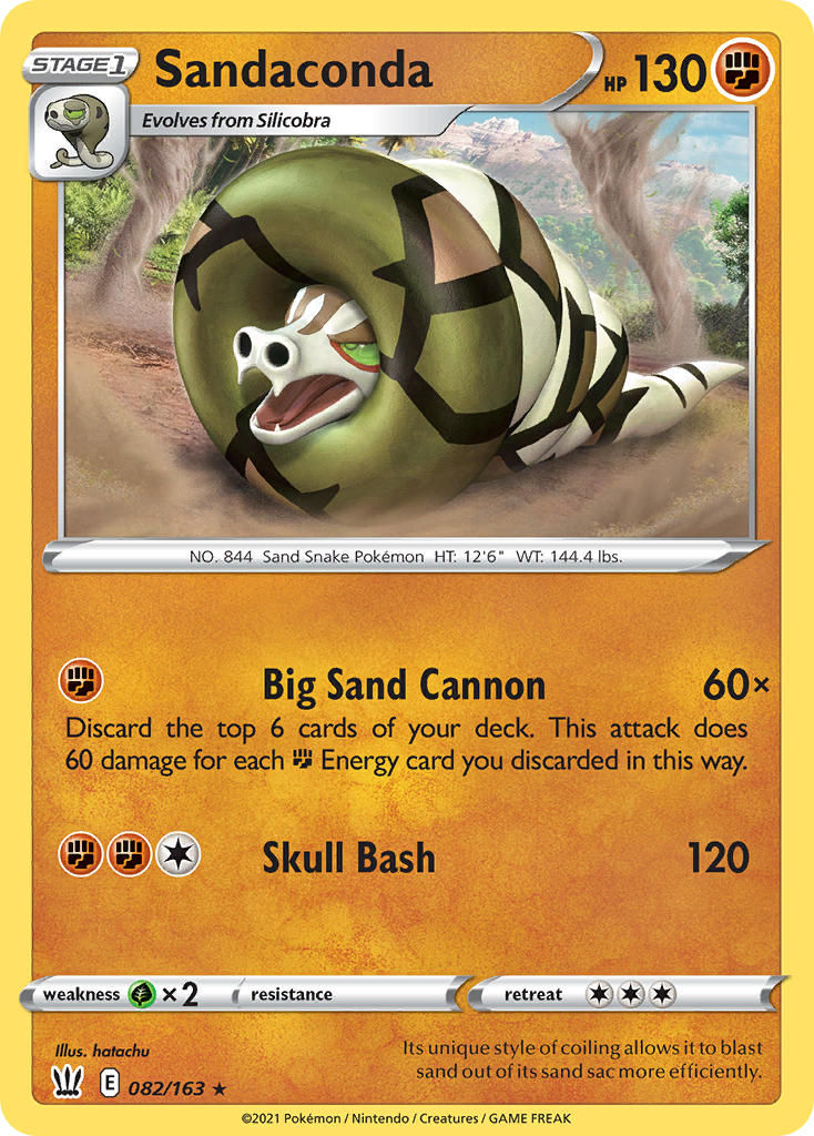 Sandaconda Battle Styles SET-082