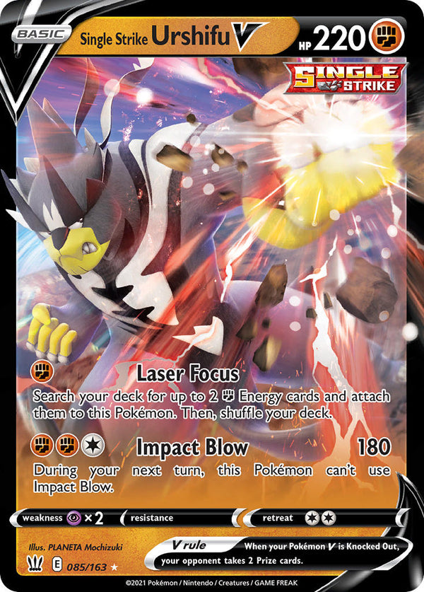 Single Strike Urshifu V Battle Styles SET-085