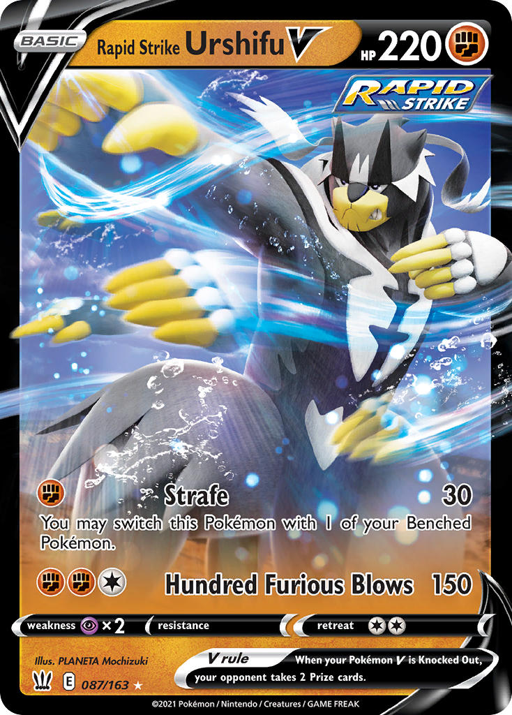 Rapid Strike Urshifu V Battle Styles SET-087