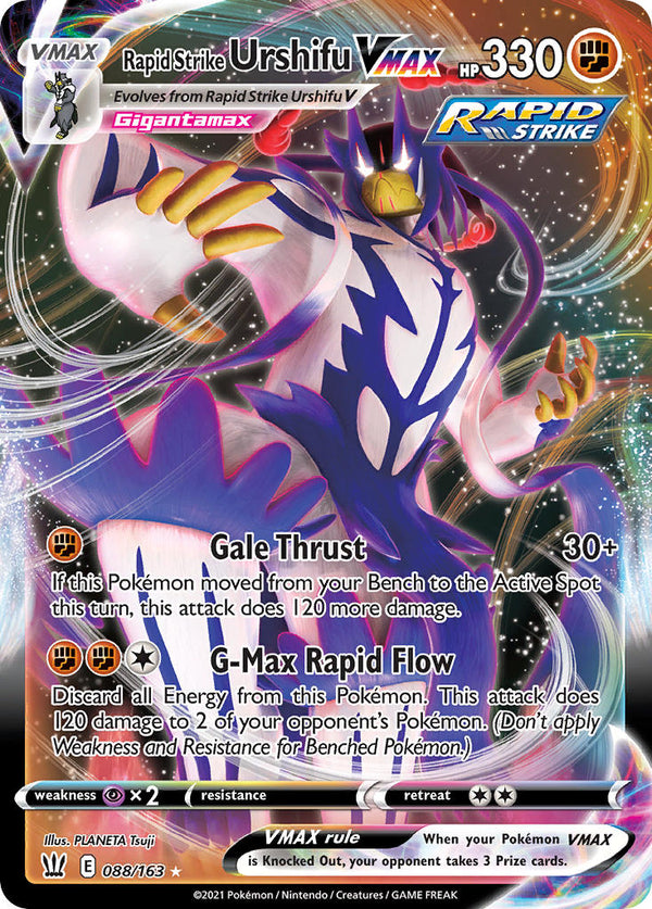 Rapid Strike Urshifu VMAX Battle Styles SET-088
