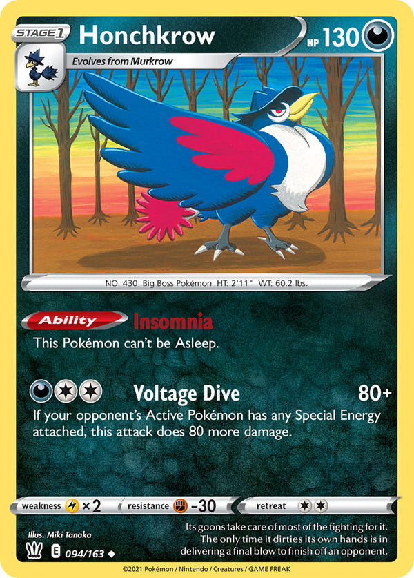 Honchkrow Battle Styles SET-094