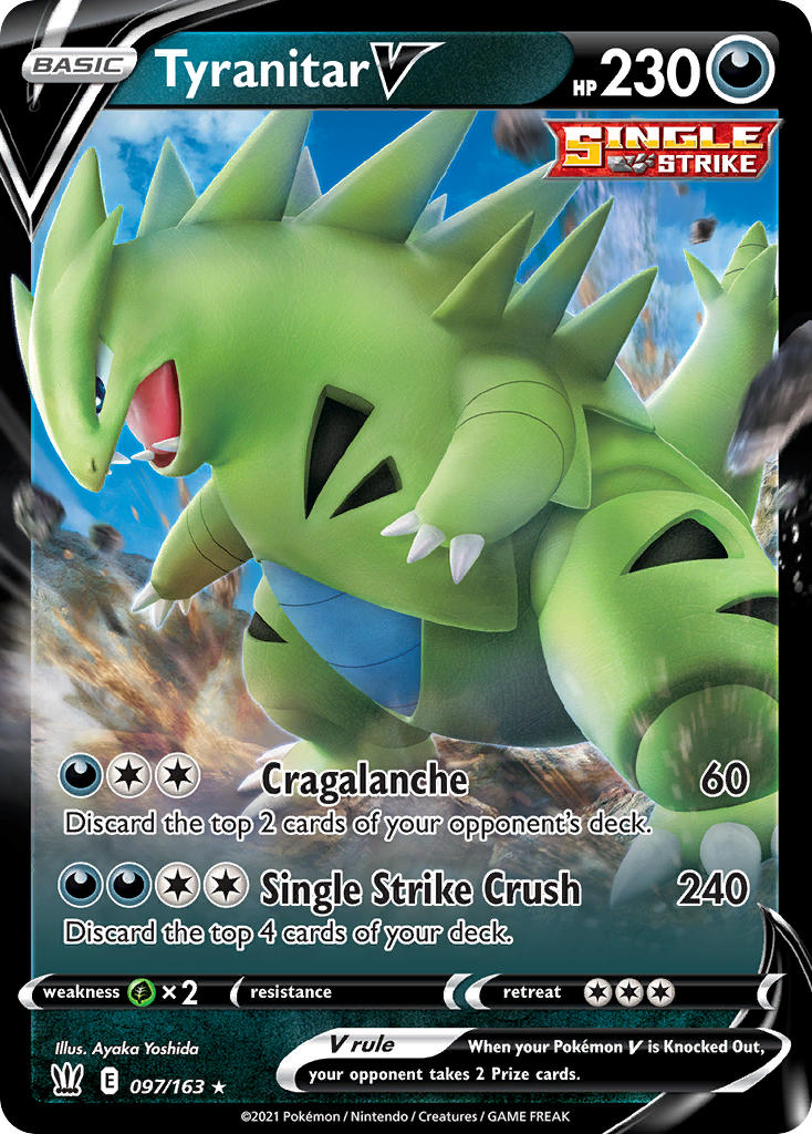 Tyranitar V Battle Styles SET-097