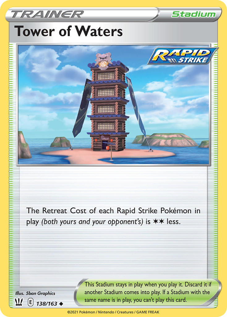 Tower of Waters Battle Styles SET-138