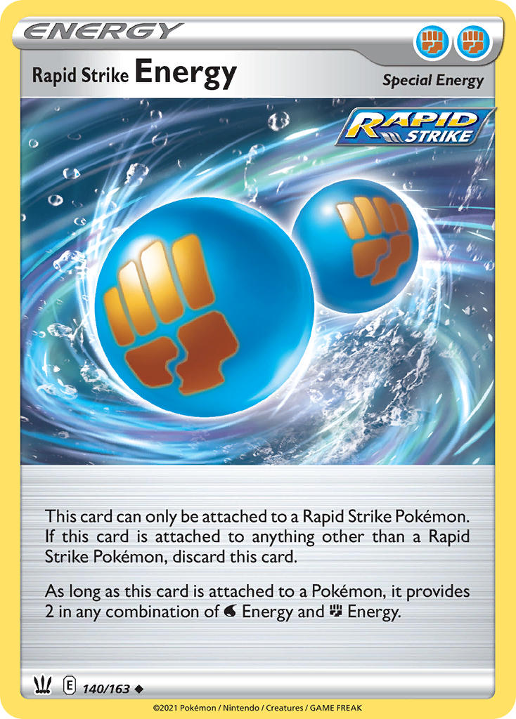 Rapid Strike Energy Battle Styles SET-140