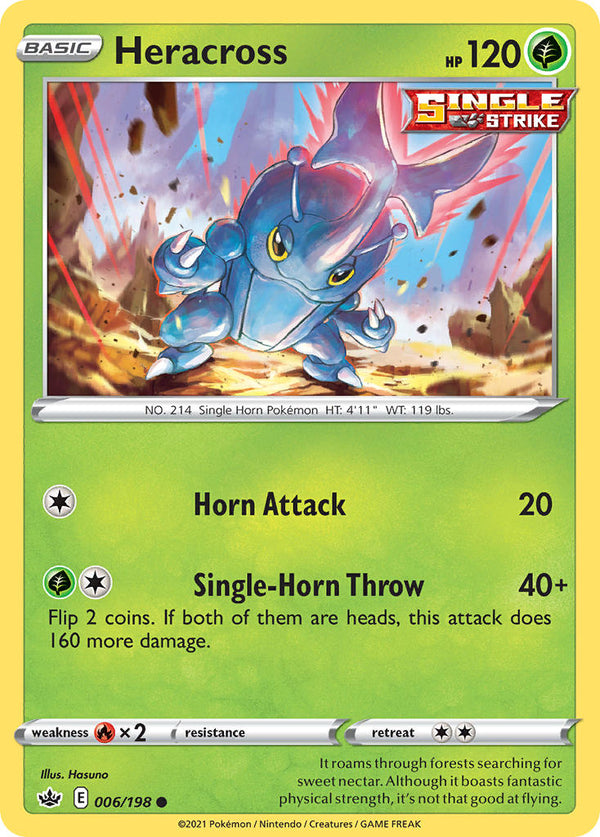 Heracross Chilling Reign SET-006