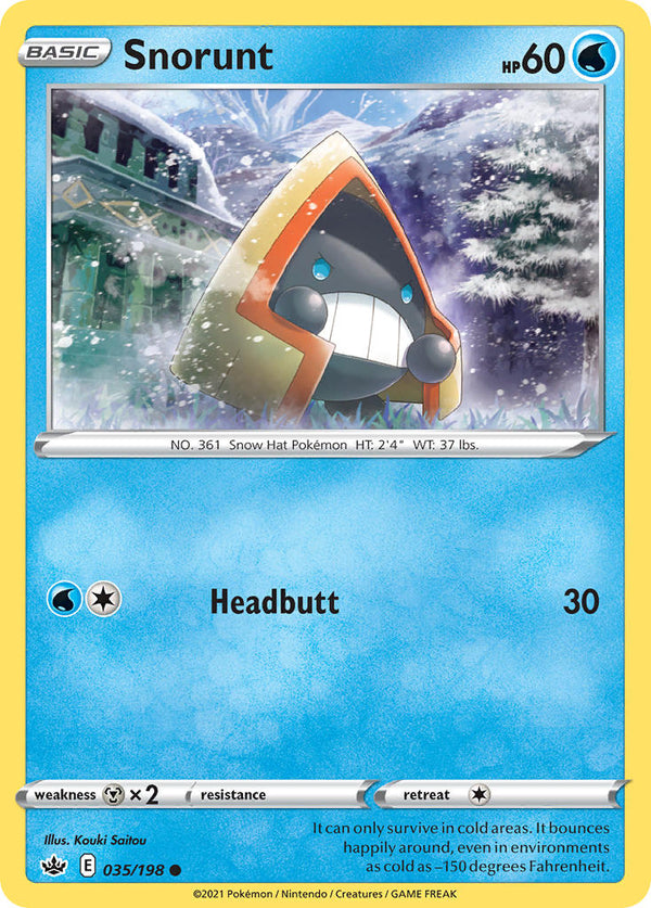 Snorunt Chilling Reign SET-035