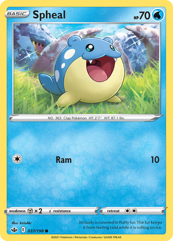 Spheal Chilling Reign SET-037