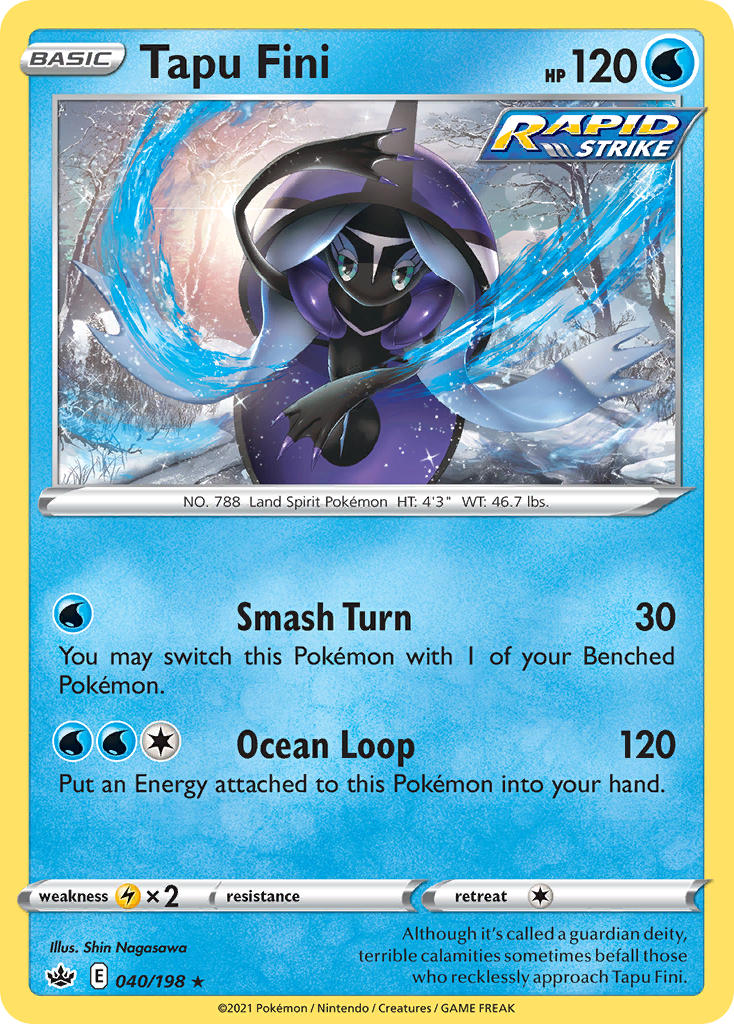 Tapu Fini Chilling Reign SET-040