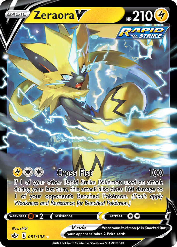 Zeraora V Chilling Reign SET-053