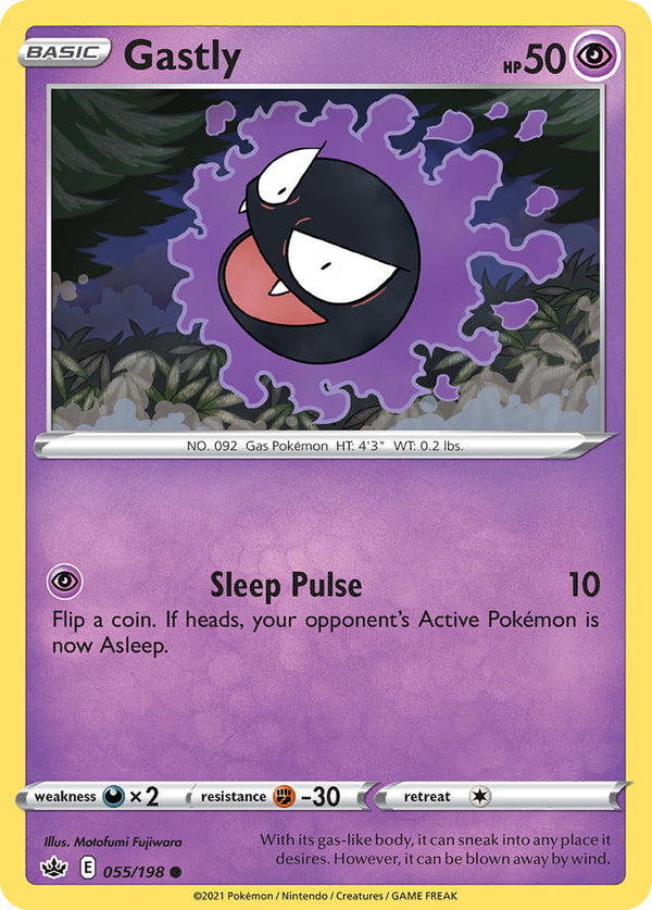 Gastly Chilling Reign SET-055