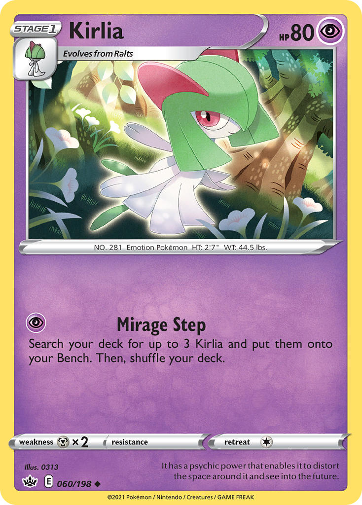 Kirlia Chilling Reign SET-060