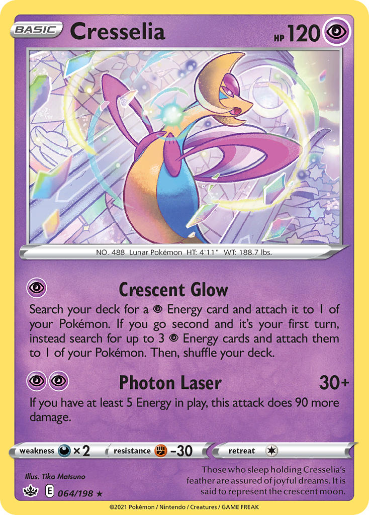 Cresselia Chilling Reign SET-064