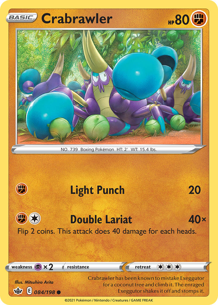 Crabrawler Chilling Reign SET-084