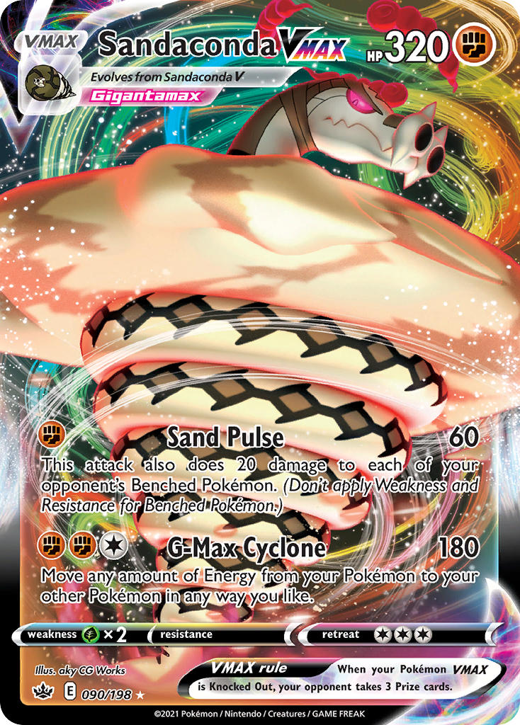Sandaconda VMAX Chilling Reign SET-090