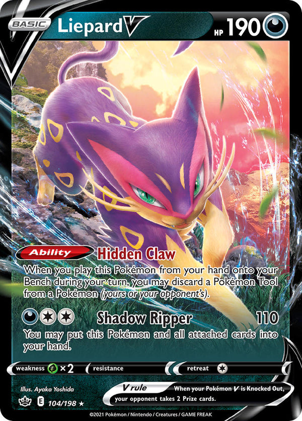 Liepard V Chilling Reign SET-104