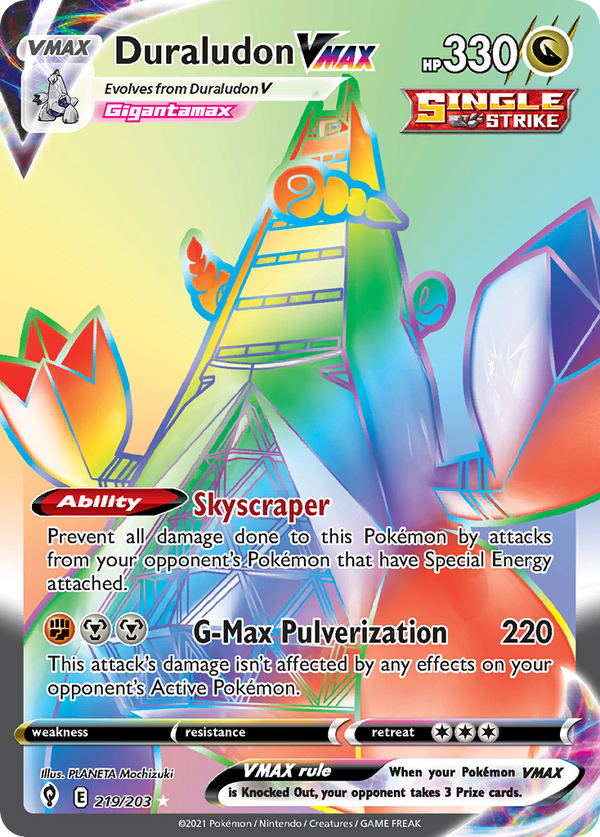 Duraludon VMAX Evolving Skies SET-219