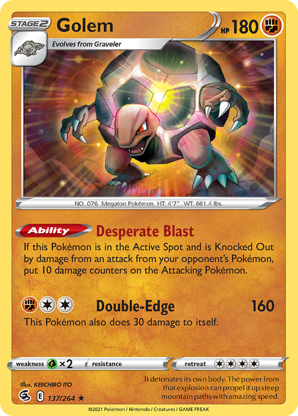 Golem Fusion Strike SET-137